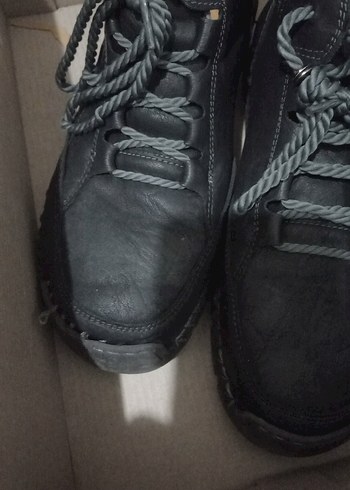 Gri Bağcıklı Erkek Kauçuk Bot - Görsel 7