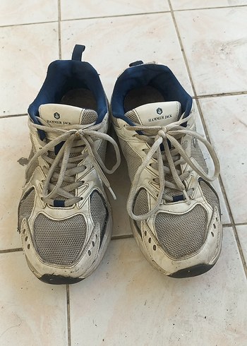 Beyaz Spor Ayakkabı Velcro Bantlı - Görsel 2