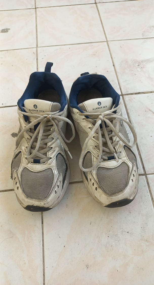 Beyaz Spor Ayakkabı Velcro Bantlı - Görsel 2