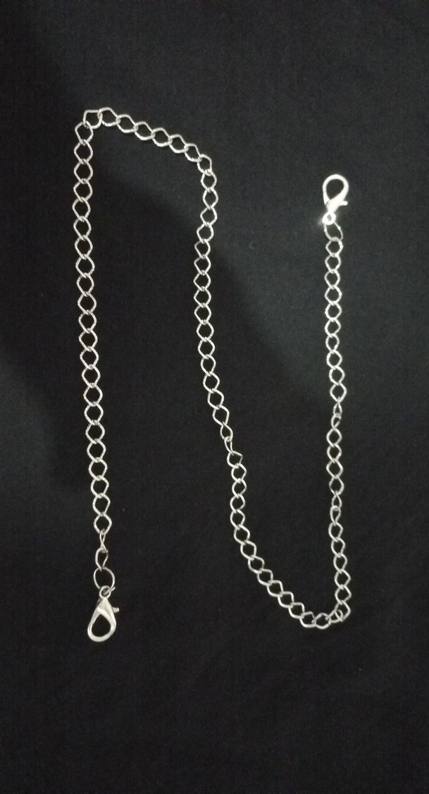 Gri Zincir Detaylı Kadın Vücut Zinciri - Görsel 2