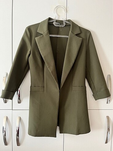 Yarım kol blazer ceket
