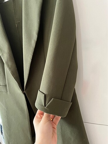 Zara Yarım kol blazer ceket