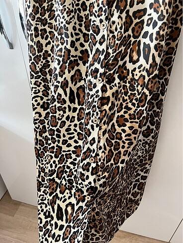 Zara Leopar elbise günlük