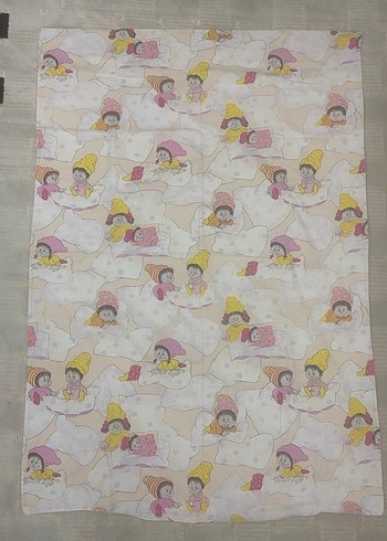 Çocuklar için Pastel Renkli Desenli Nevresim Takımı - Görsel 3