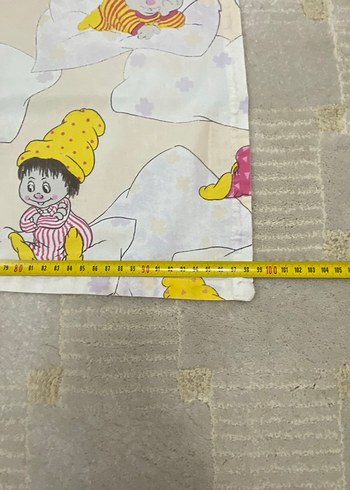 Çocuklar için Pastel Renkli Desenli Nevresim Takımı - Görsel 12