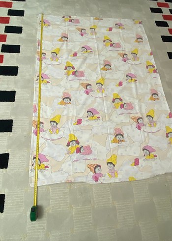 Çocuklar için Pastel Renkli Desenli Nevresim Takımı - Görsel 5