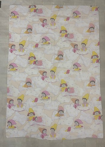 Çocuklar için Pastel Renkli Desenli Nevresim Takımı - Görsel 2