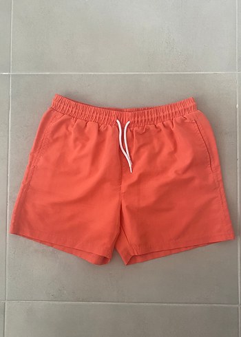 LC WAIKIKI Turuncu Mini Erkek Deniz Şortu