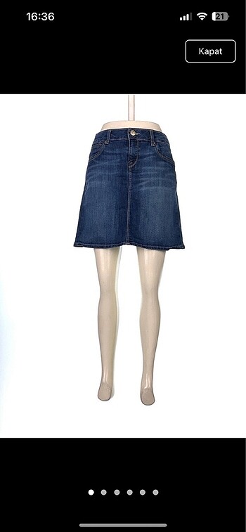 Mavi Jeans Kot etek