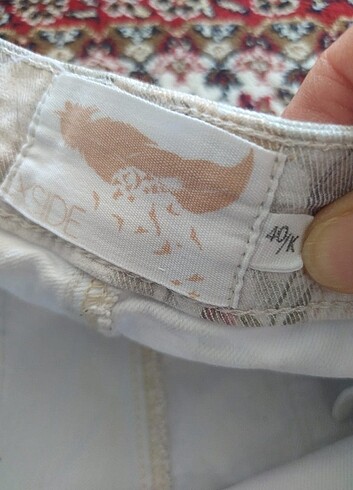 Diğer Tablo deseninde pantolon