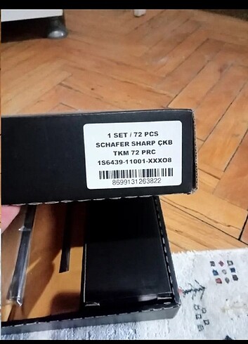 Schafer 12 kişilik çatal bıçak takımı 