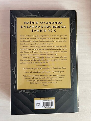  Hainin Oyunu (Ciltli)