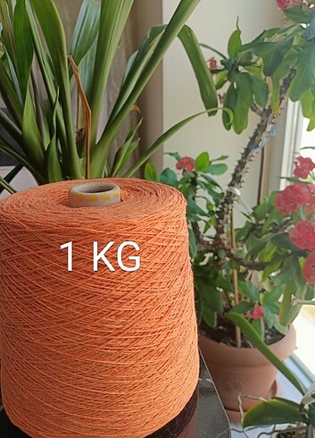 Turuncu Organik Koton Yün