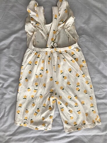 Zara Zara limon desenli tulum