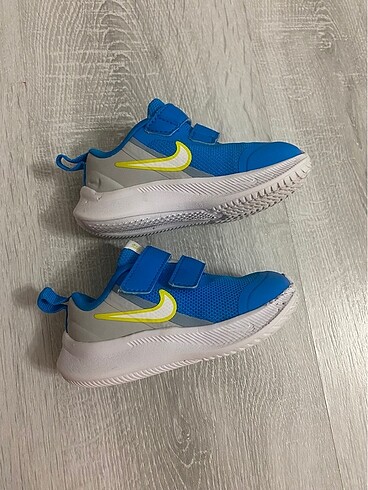 22 Beden mavi Renk Nike Erkek bebek spor ayakkabı 22 numara