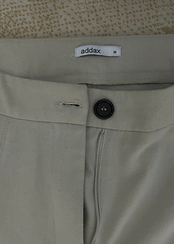 Addax Bej Midi Kadın Kumaş Pantolon