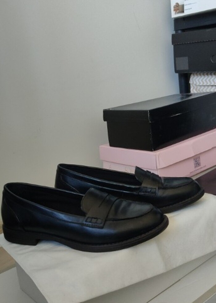 Siyah Loafer - Görsel 3