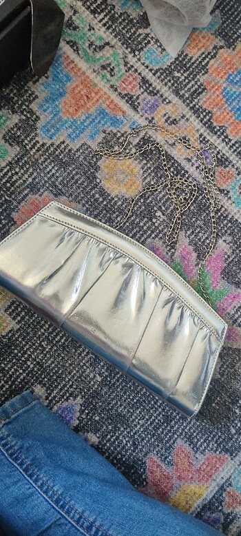 Lame Abiye Çanta - Görsel 5