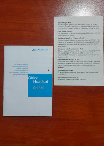 Sennheiser SH 350 Kulak Üstü Mikrofonlu Kulaklık - Görsel 6