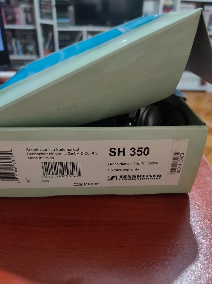 Sennheiser SH 350 Kulak Üstü Mikrofonlu Kulaklık - Görsel 2