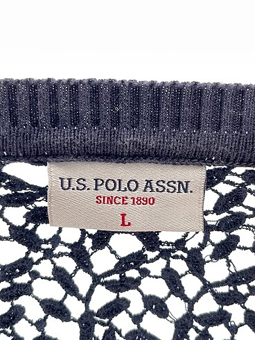 l Beden lacivert Renk U.S Polo Assn. Hırka %70 İndirimli.