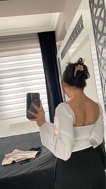 Bershka Bershka Beyaz Bluz