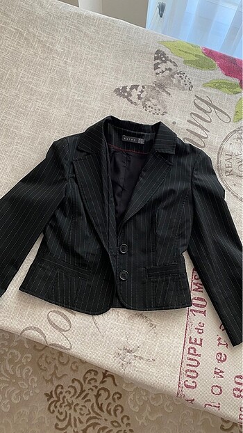 Vintage Kısa Blazer