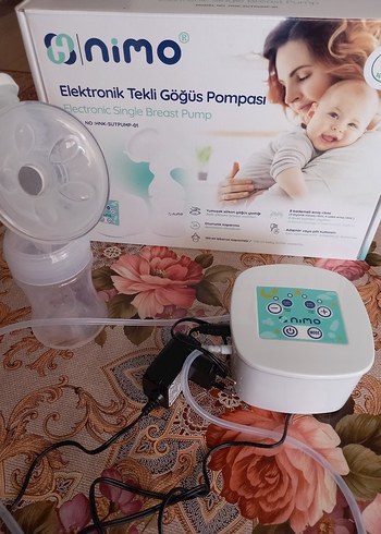 Beden Renk Bnimo Elektronik Göğüs Pompası Beyaz