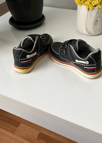 Erkek Çocuk Siyah Cırt Cırtlı Spor Ayakkabı - Görsel 3
