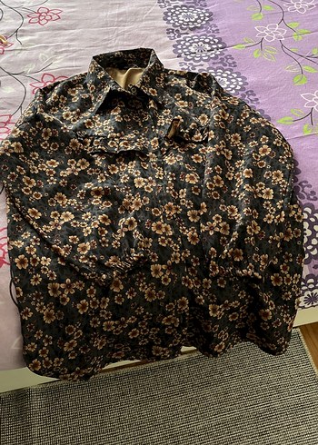 Düğmeli Bohem Kadın Gömlek - Görsel 2