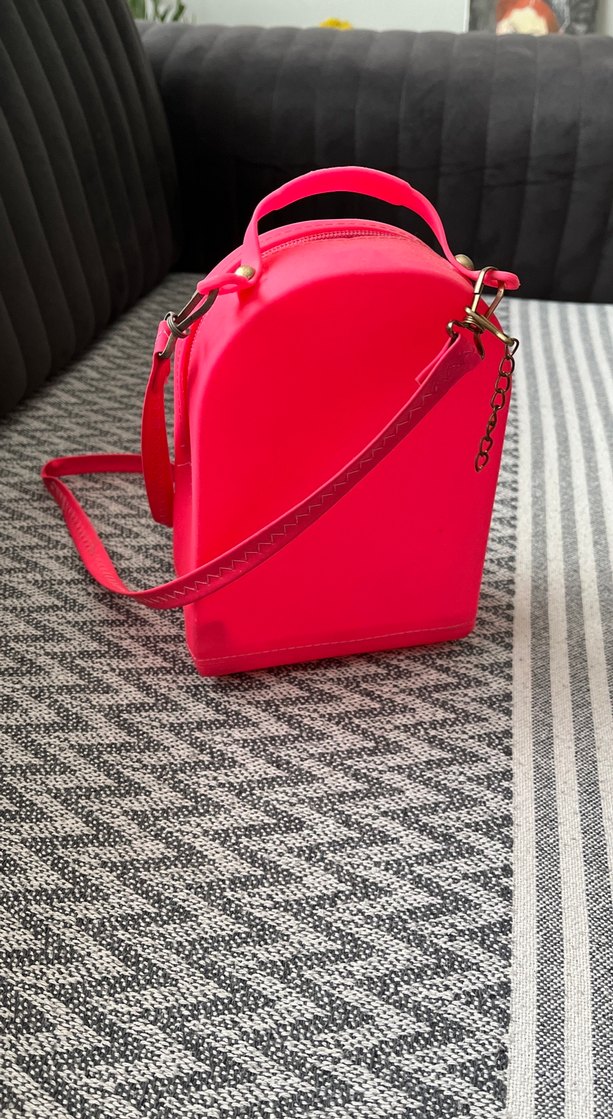 Pembe Minimalist Kadın Sırt Çantası - Görsel 2