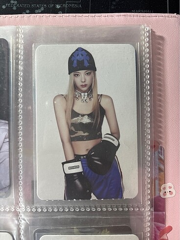 Itzy Lia boxing ticket
