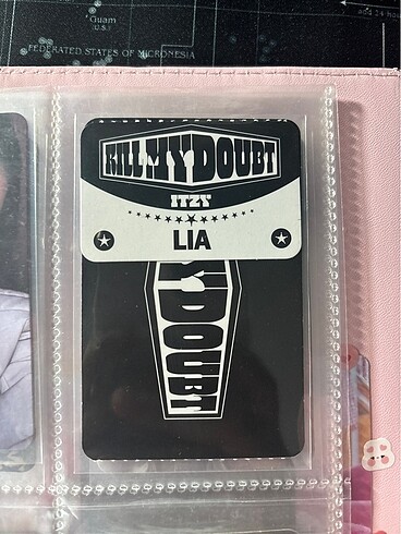 Itzy Lia boxing ticket