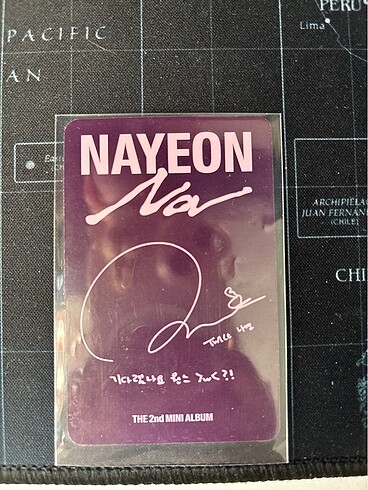  Nayeon Na photocard