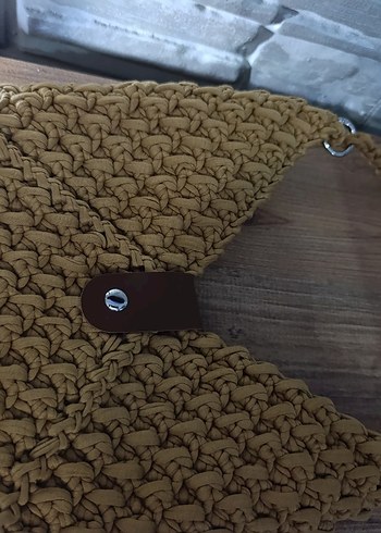 Örgü Bohem Kadın Çanta - Görsel 6