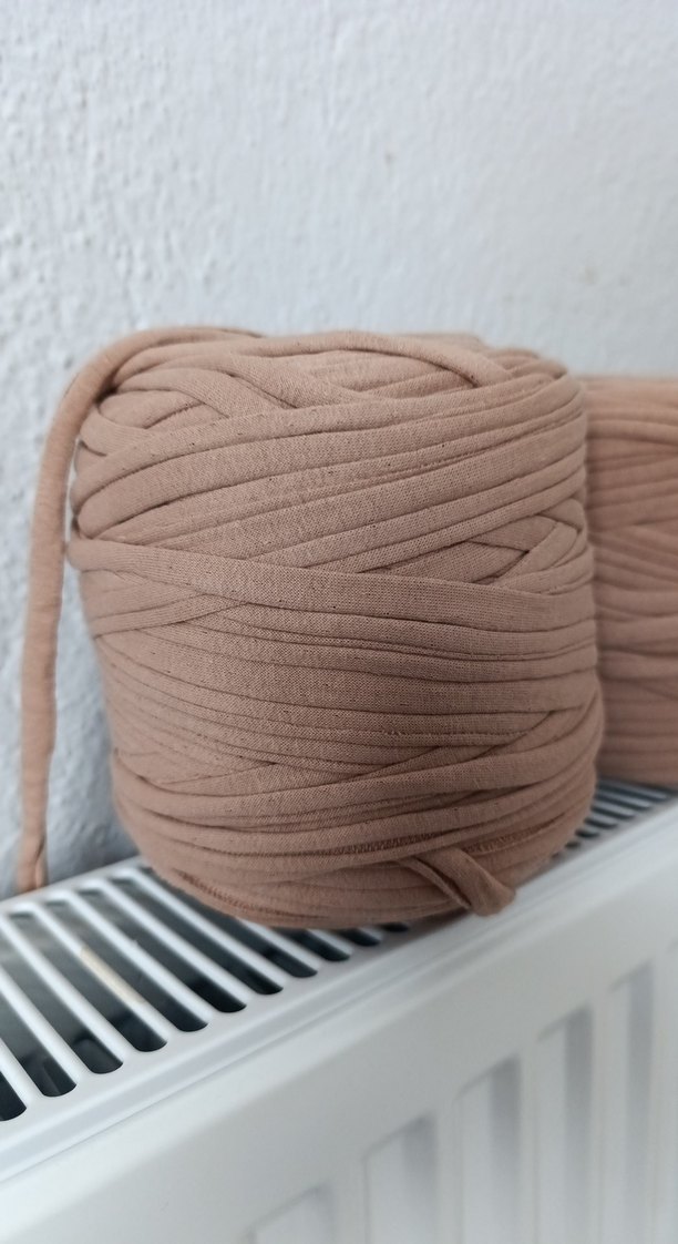 Bohem Tarzında Kahverengi El İşi İpliği - Görsel 3