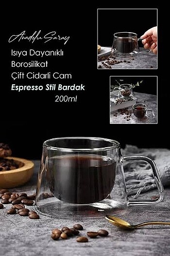 Çift Cidarlı Bardak