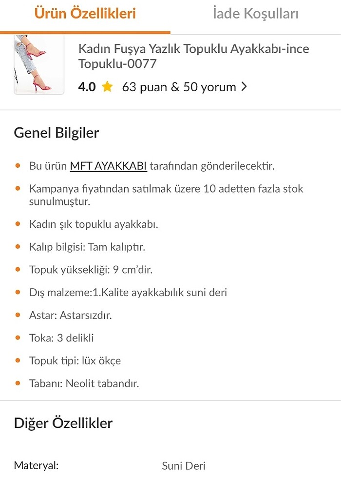Kadın topuklu ayakkabı - Görsel 3