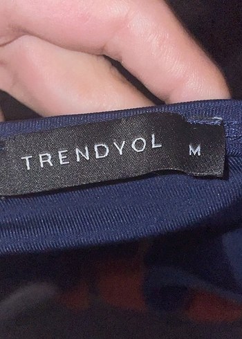 m Beden Trendyol Fermuarlı sporcu üst