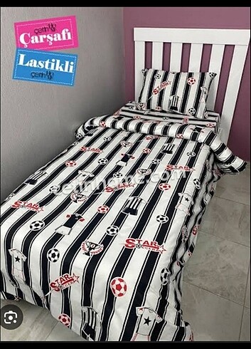 Beşiktaş Tek Kişilik Nevresim Takımı