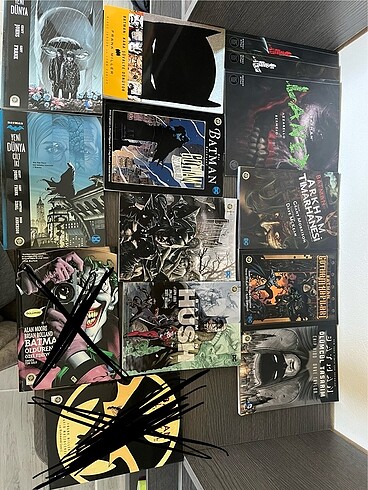 DC MARVEL BATMAN TÜKENMİŞ ÇİZGİ ROMANLAR