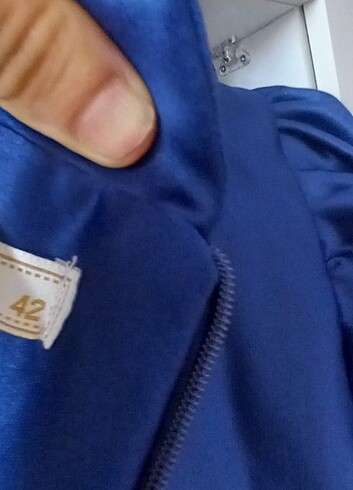 xl Beden lacivert Renk Tesettür Abiye