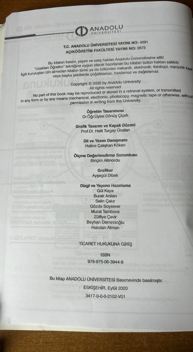 Ticaret Hukukuna Giriş Kitabı - Görsel 2