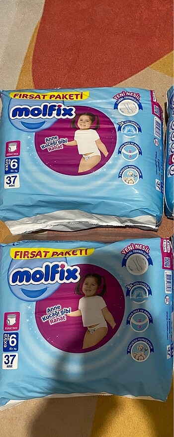 Molfix 6 numara külot bez 37li