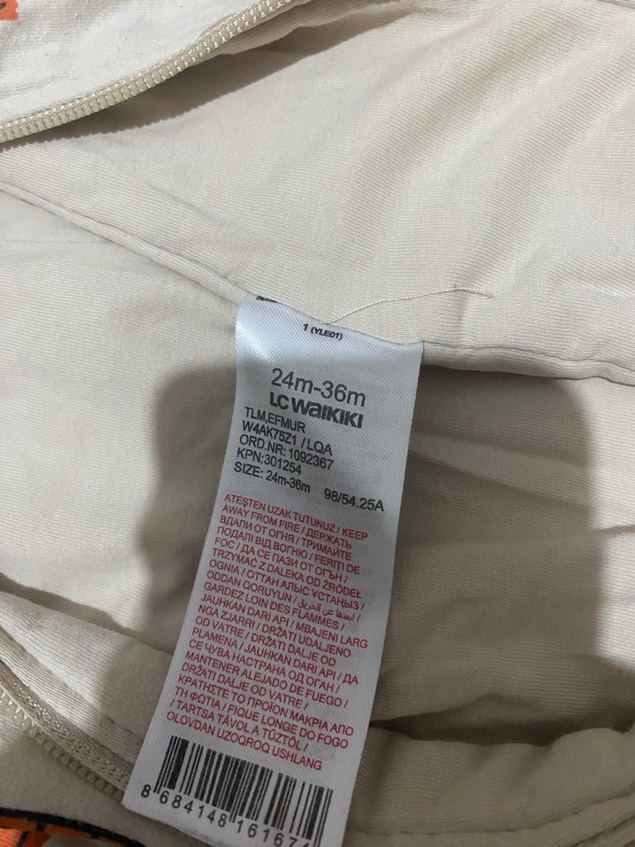 2li LC WAIKIKI 2-3 YAŞ 1 tog uyku tulumu - Görsel 4