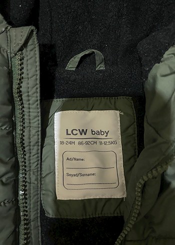 Erkek Çocuk Lc Waikiki İçi Polarlı Yelek 18-24 Ay - Görsel 4