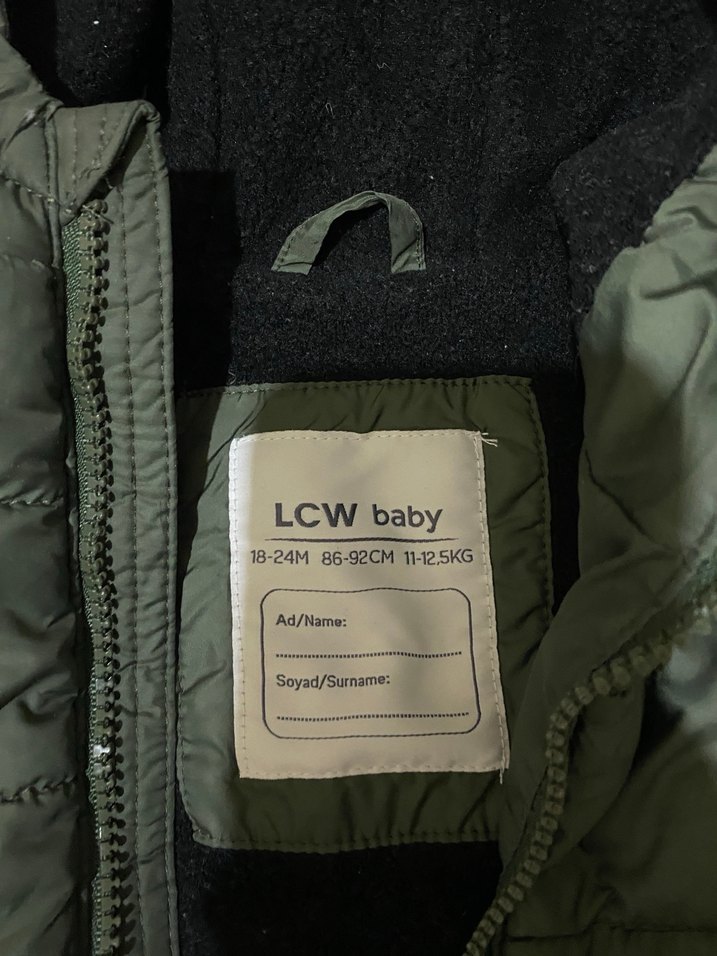 Erkek Çocuk Lc Waikiki İçi Polarlı Yelek 18-24 Ay - Görsel 4