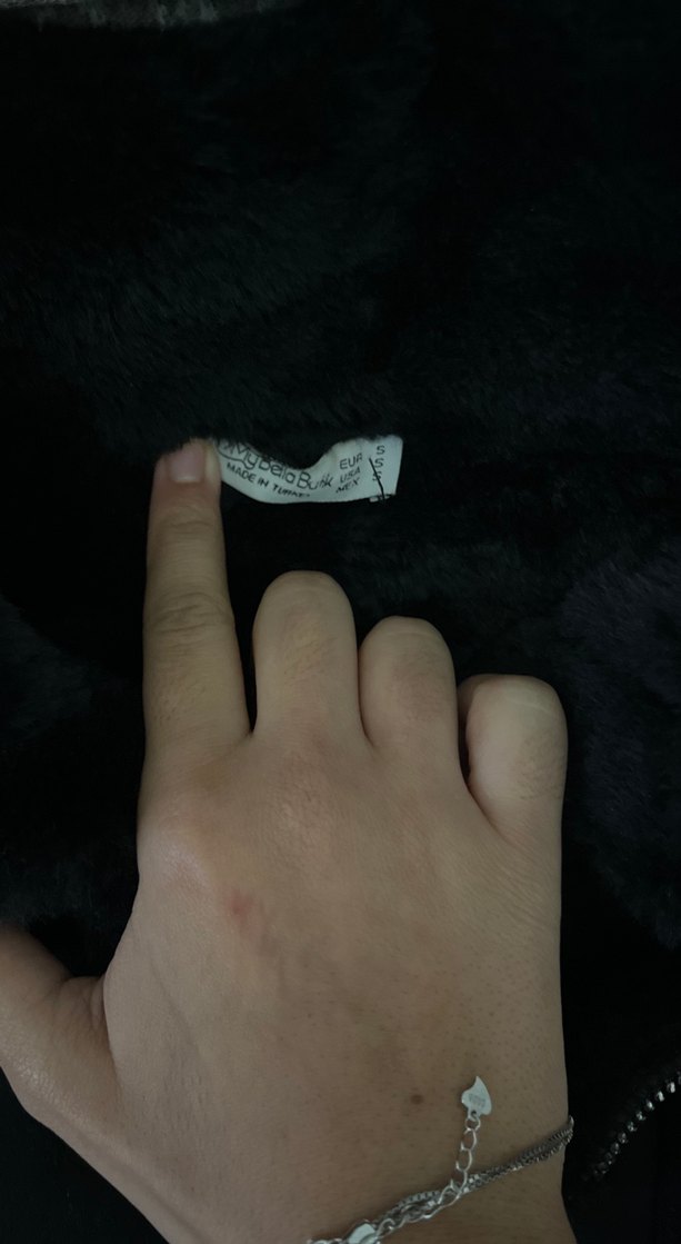 Kemerli Siyah Kadın Ceket - Görsel 2