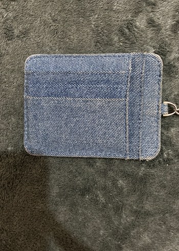 Mavi Kot Kadın Cüzdanı - Görsel 2