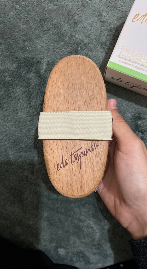 Eda Taşpınar Doğal At Kılı Fırçası - Görsel 2